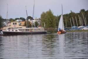 Leipziger Seen Cospudener See Hafeneinfahrt