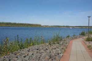 Zwenkauer See Seepromenade