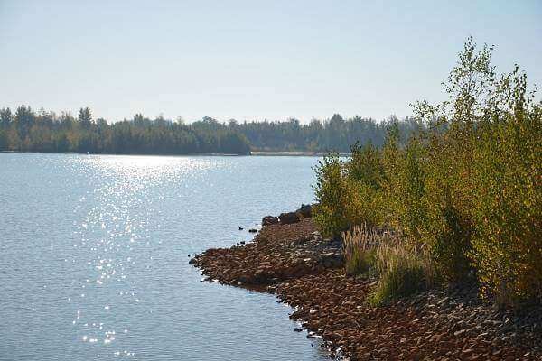 Störmthaler See Ufer Leipziger Seen